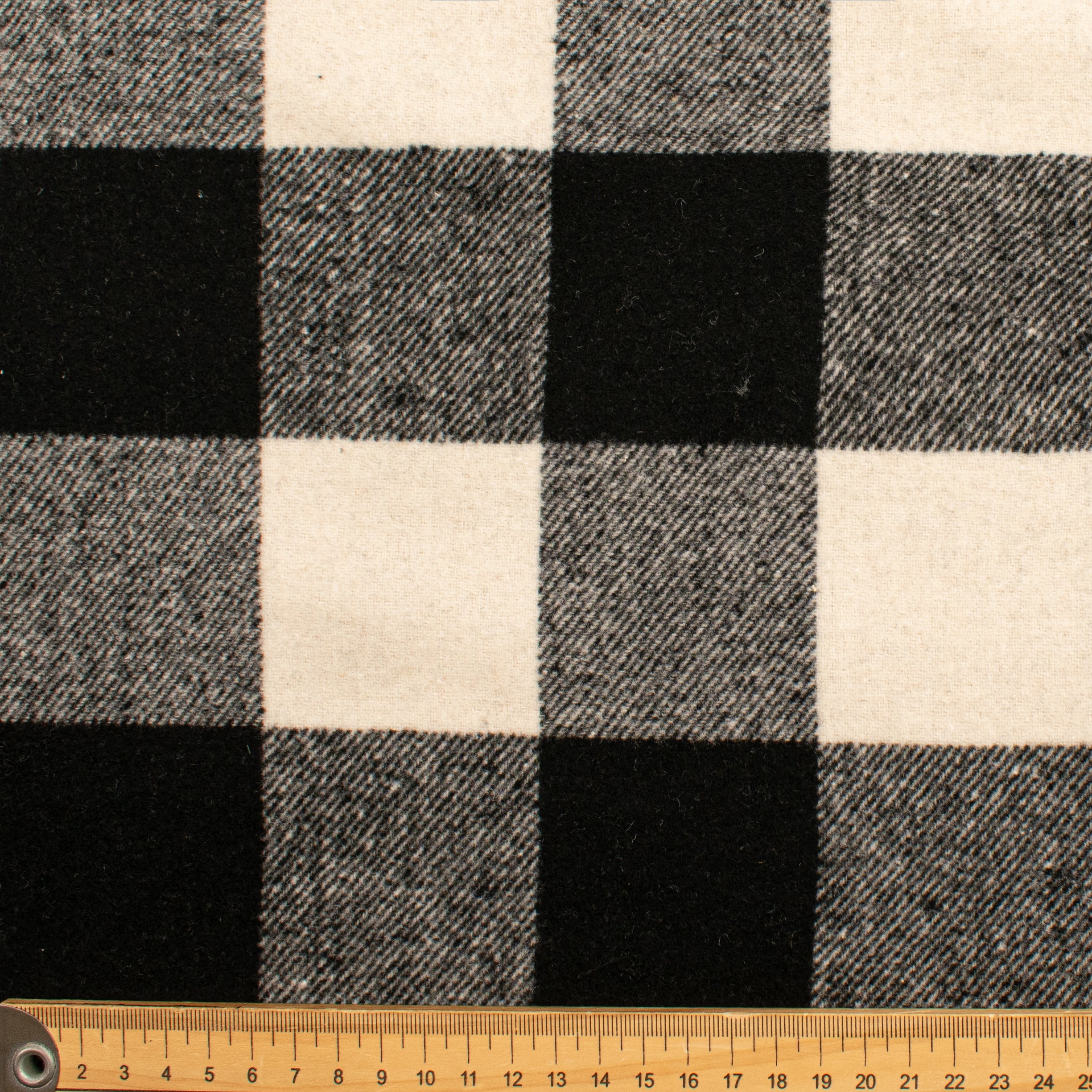 Wool Melton Checks Design WM08