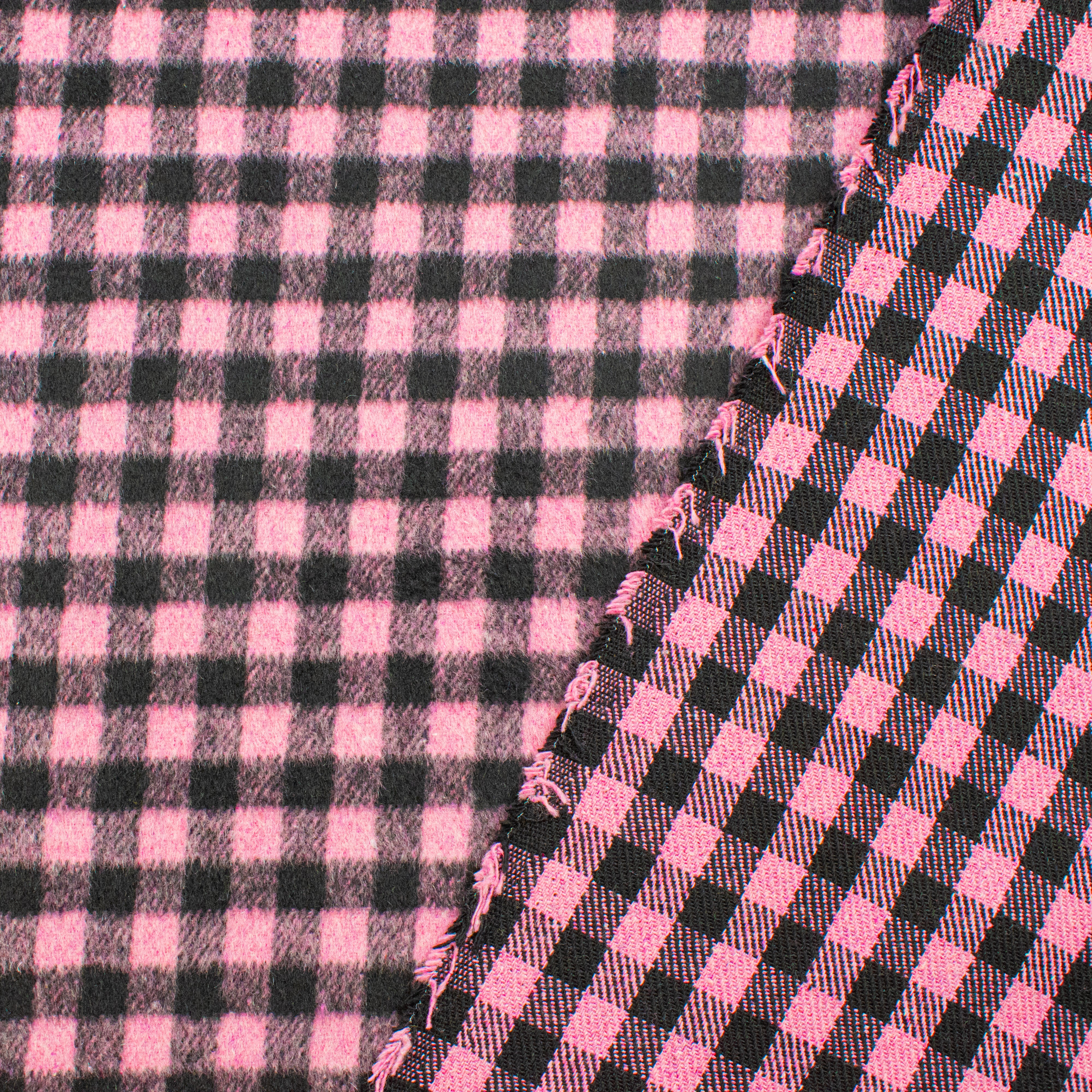 Wool Melton Checks Design WM11