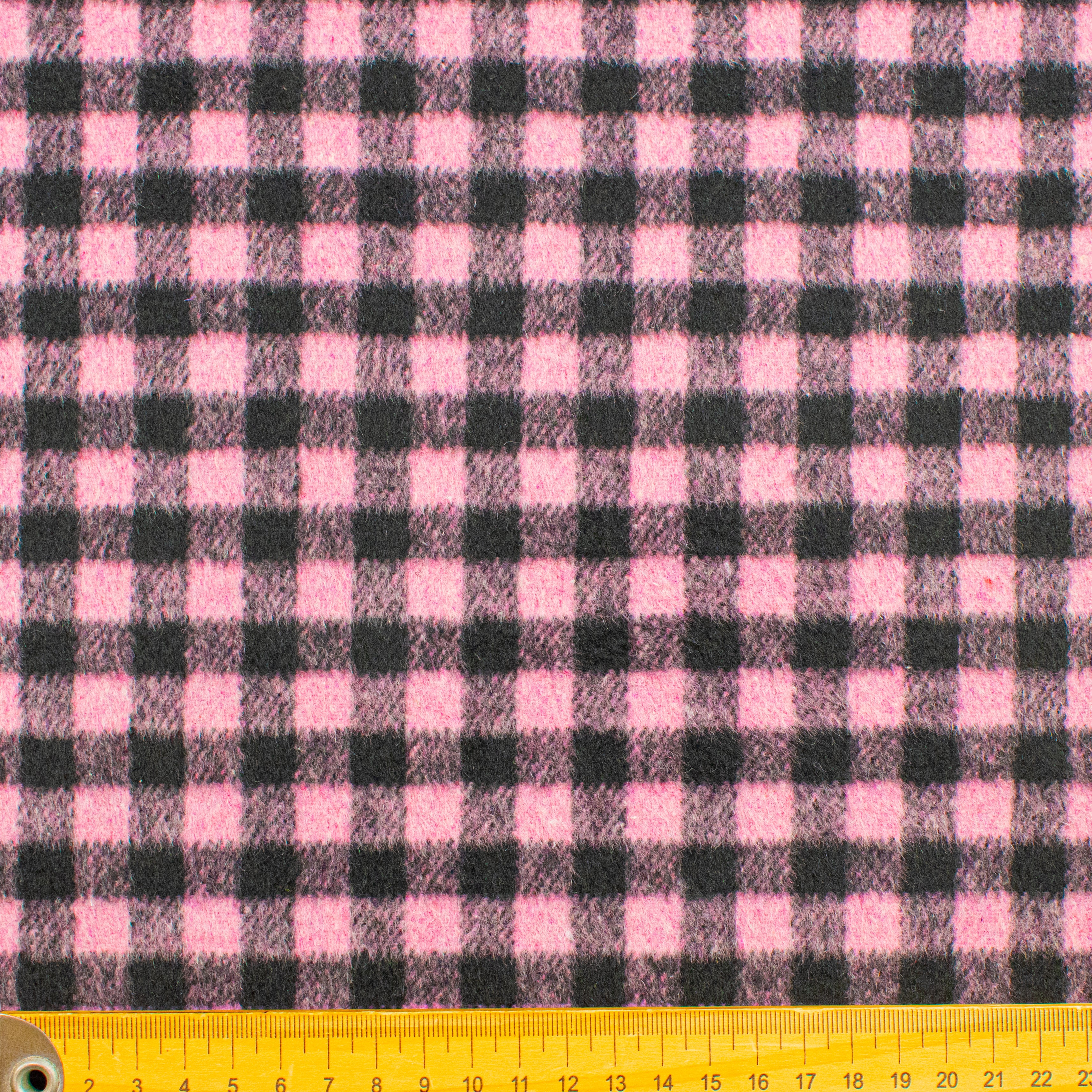 Wool Melton Checks Design WM11