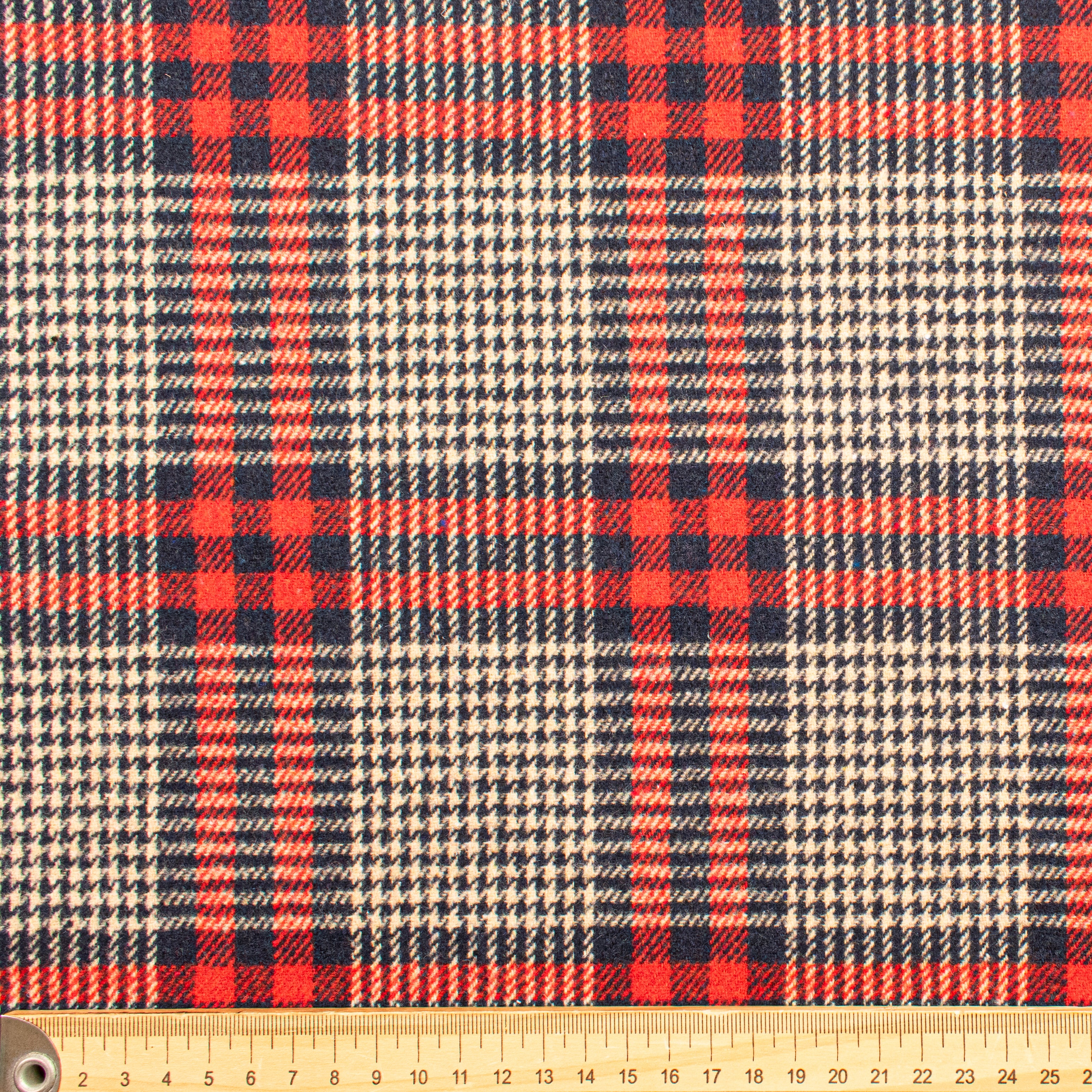 Wool Melton Checks Design WM13