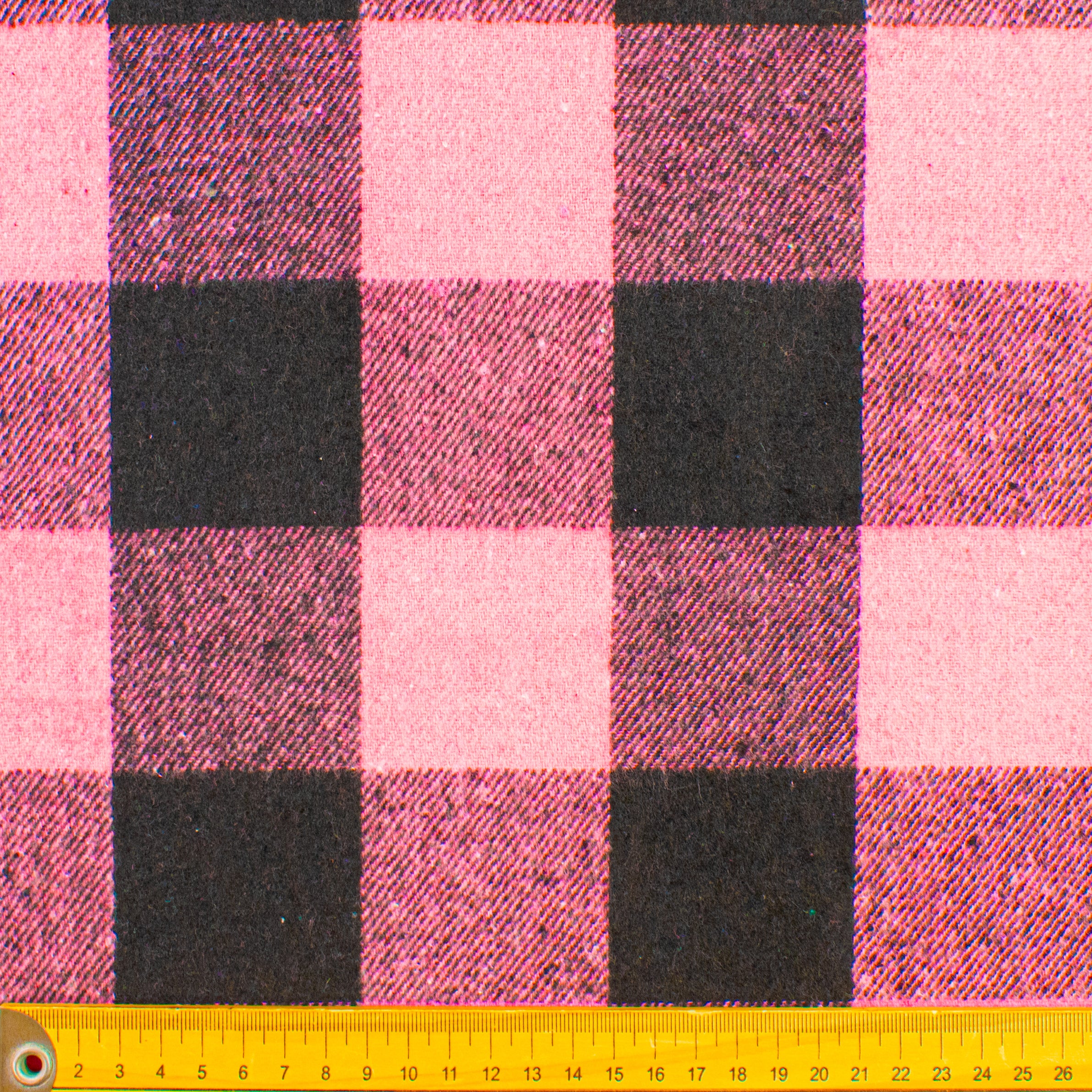 Wool Melton Checks Design WM17