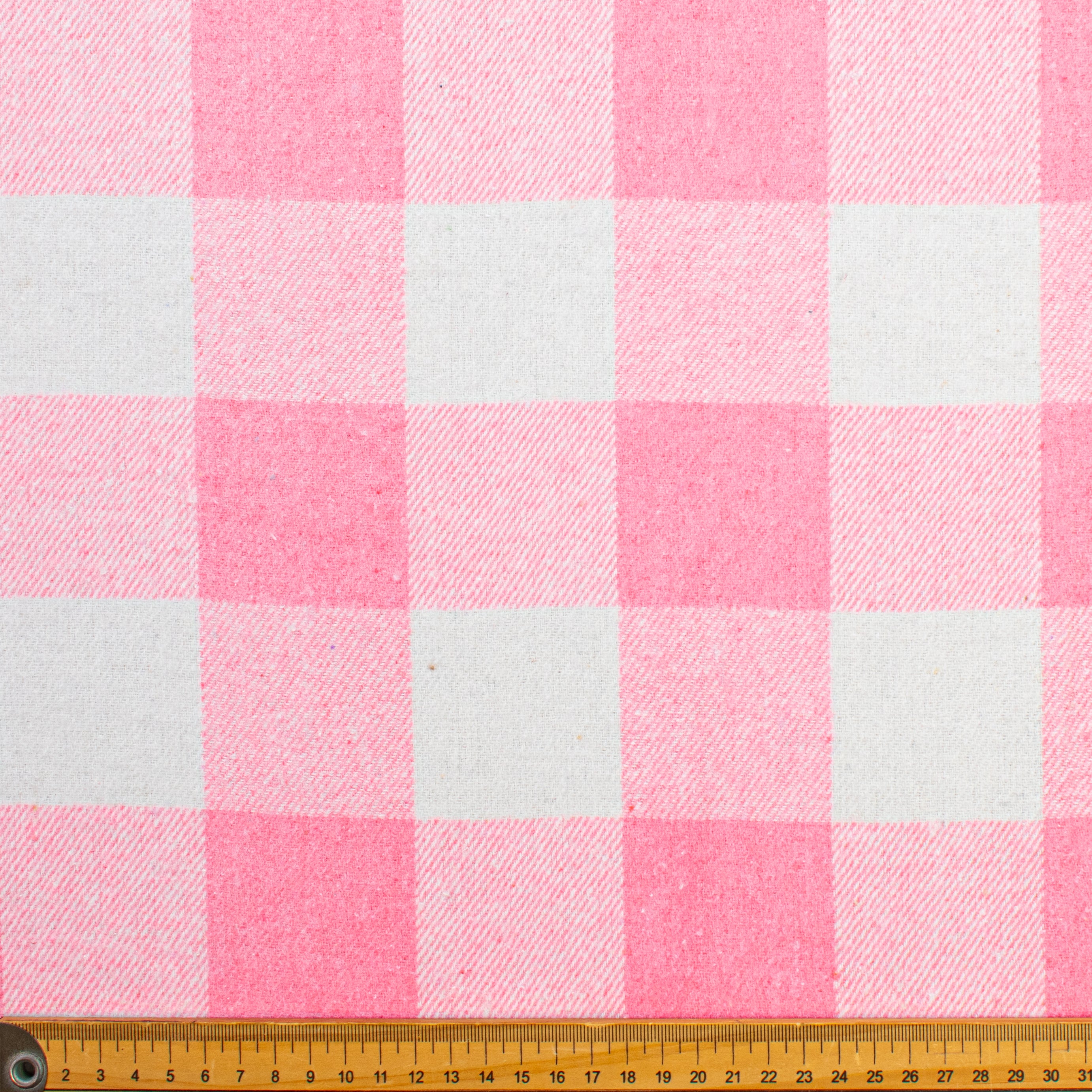 Wool Melton Checks Design WM18