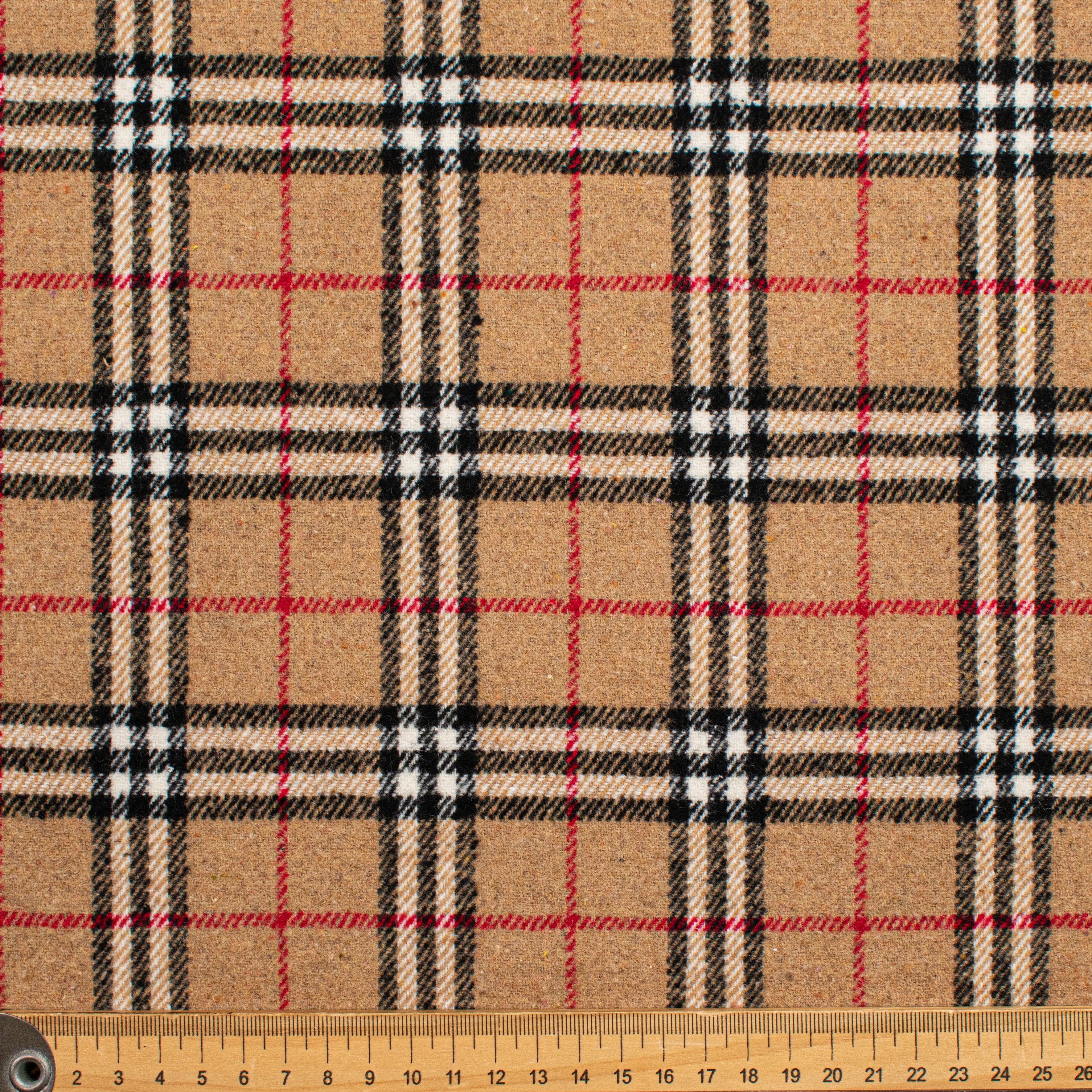 Wool Melton Checks Design WM19