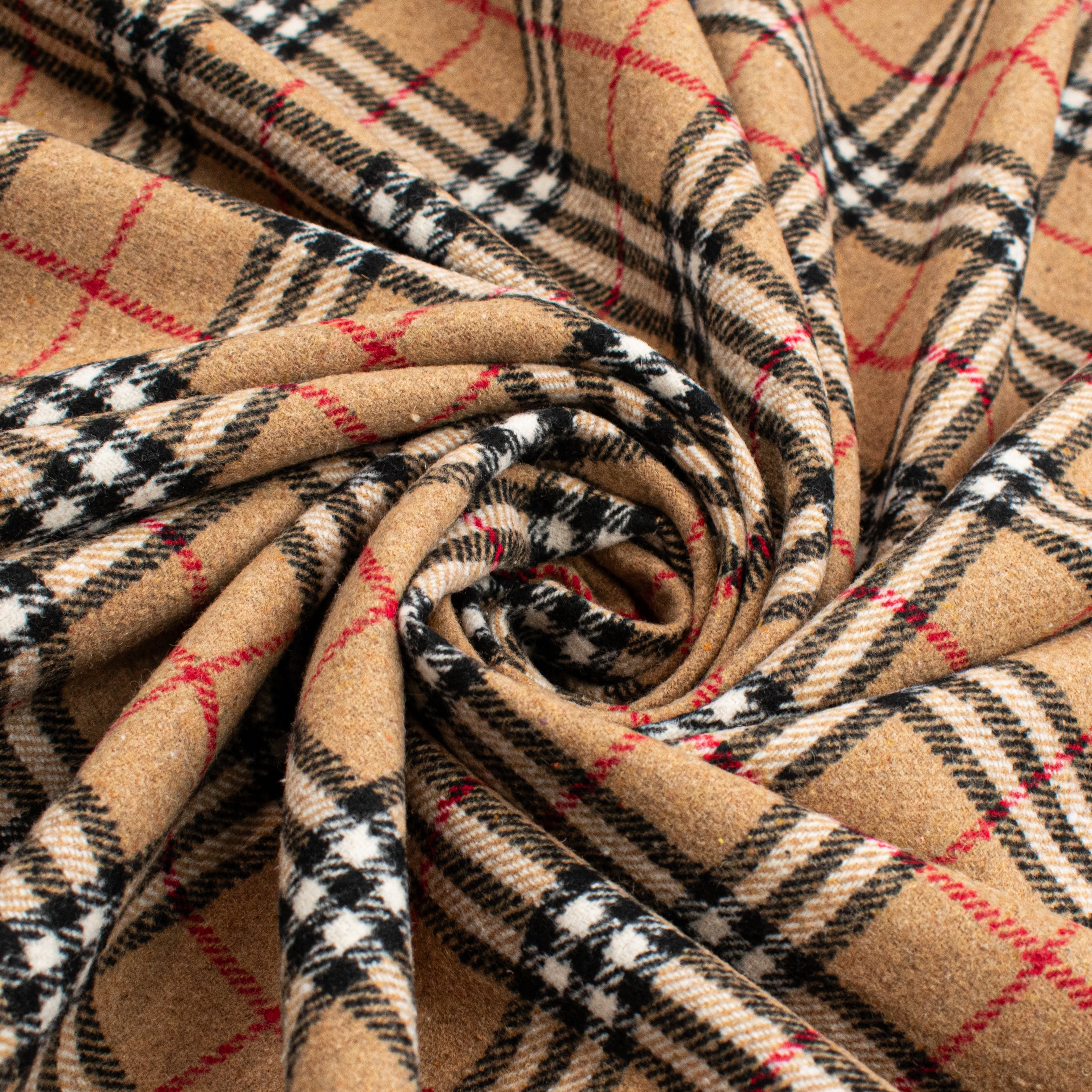 Wool Melton Checks Design WM19