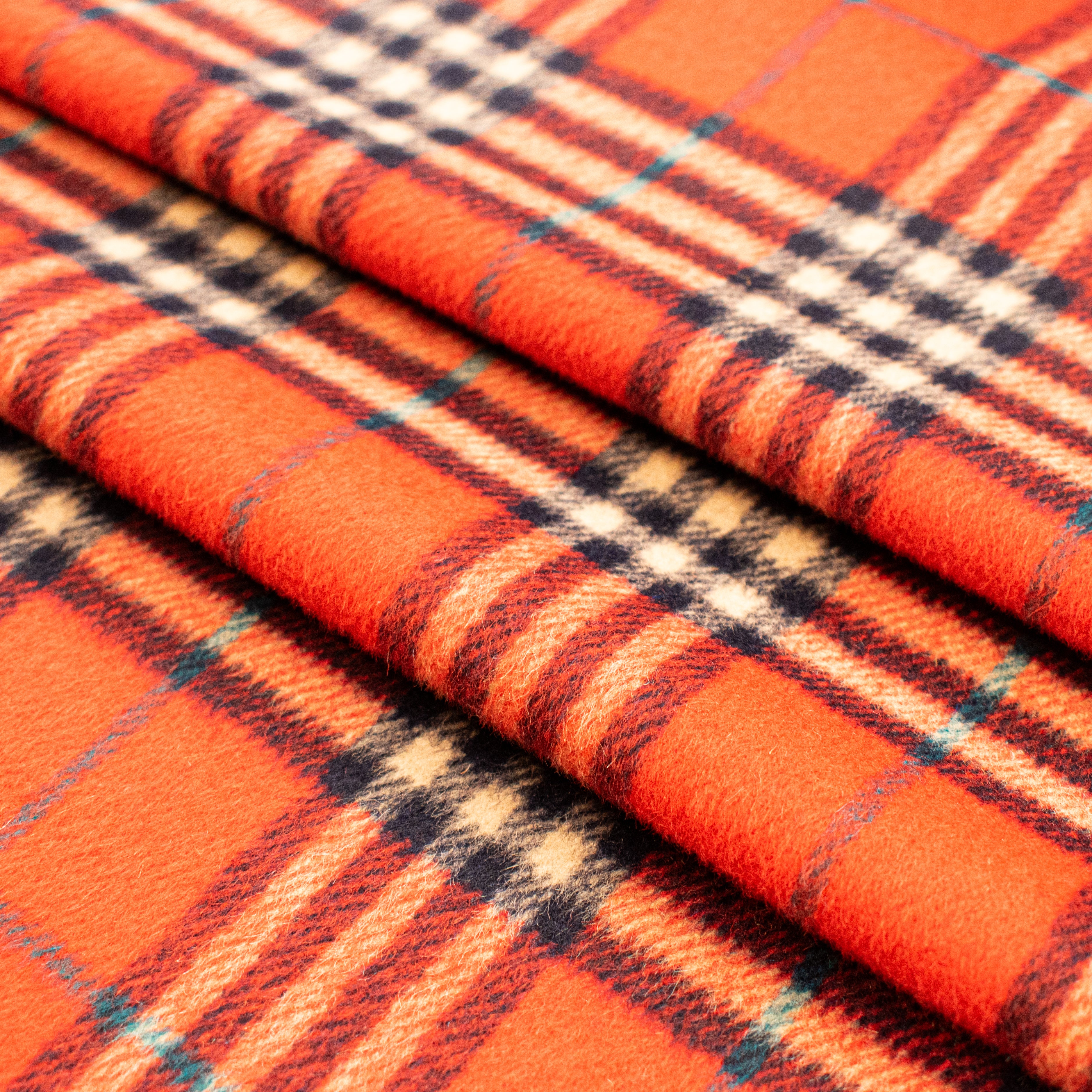 Wool Melton Checks Design WM46