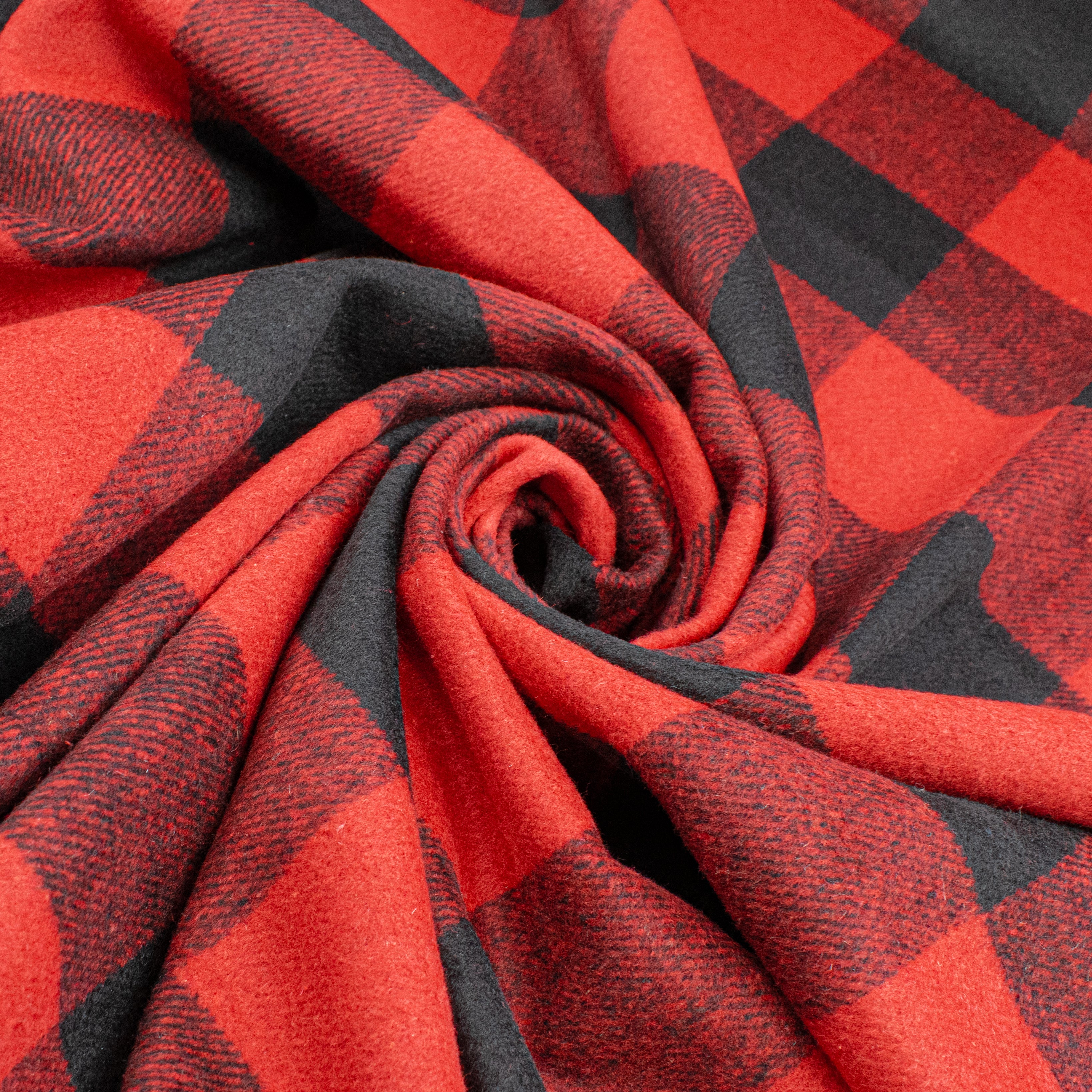 Wool Melton Checks Design WM47