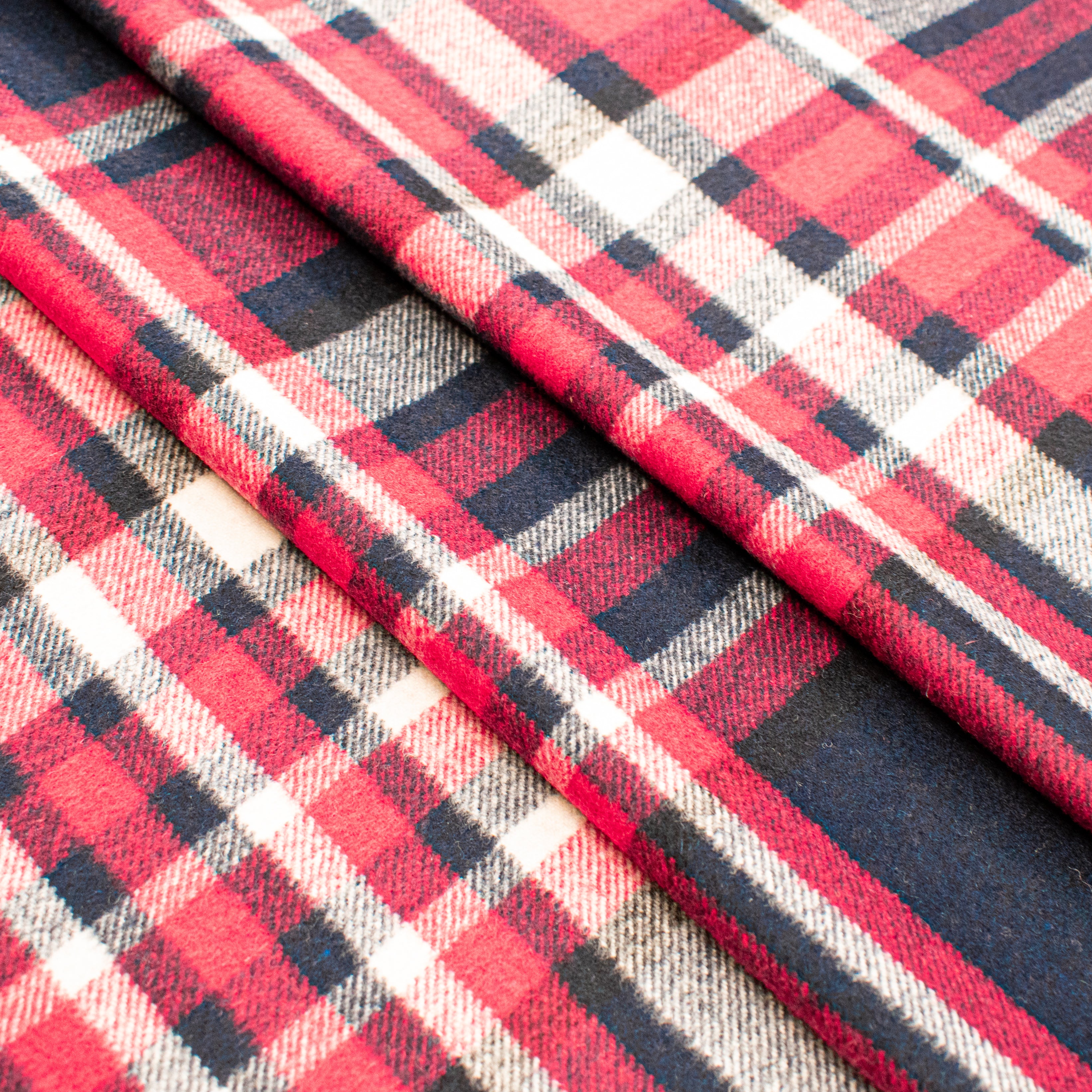 Wool Melton Checks Design WM52