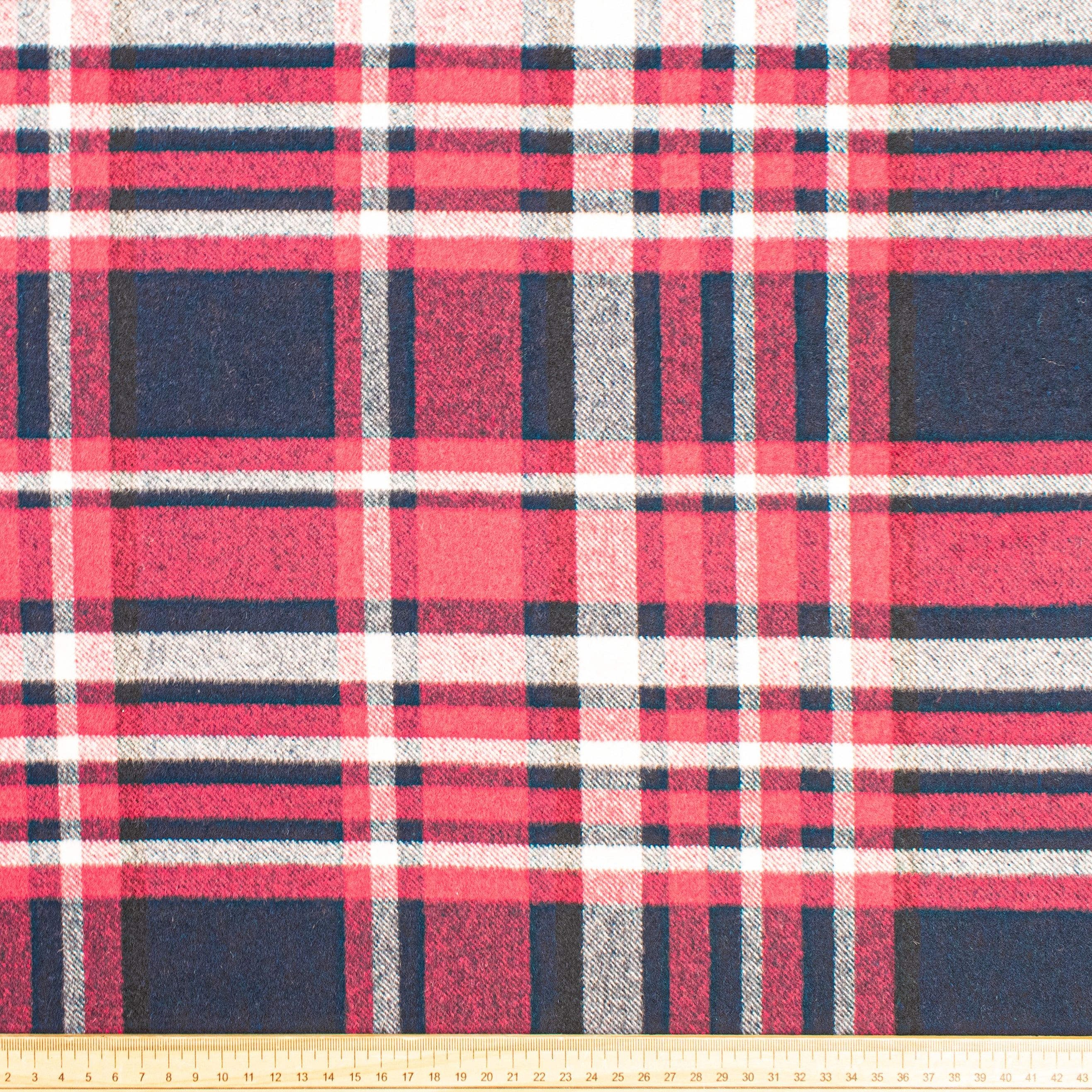 Wool Melton Checks Design WM52
