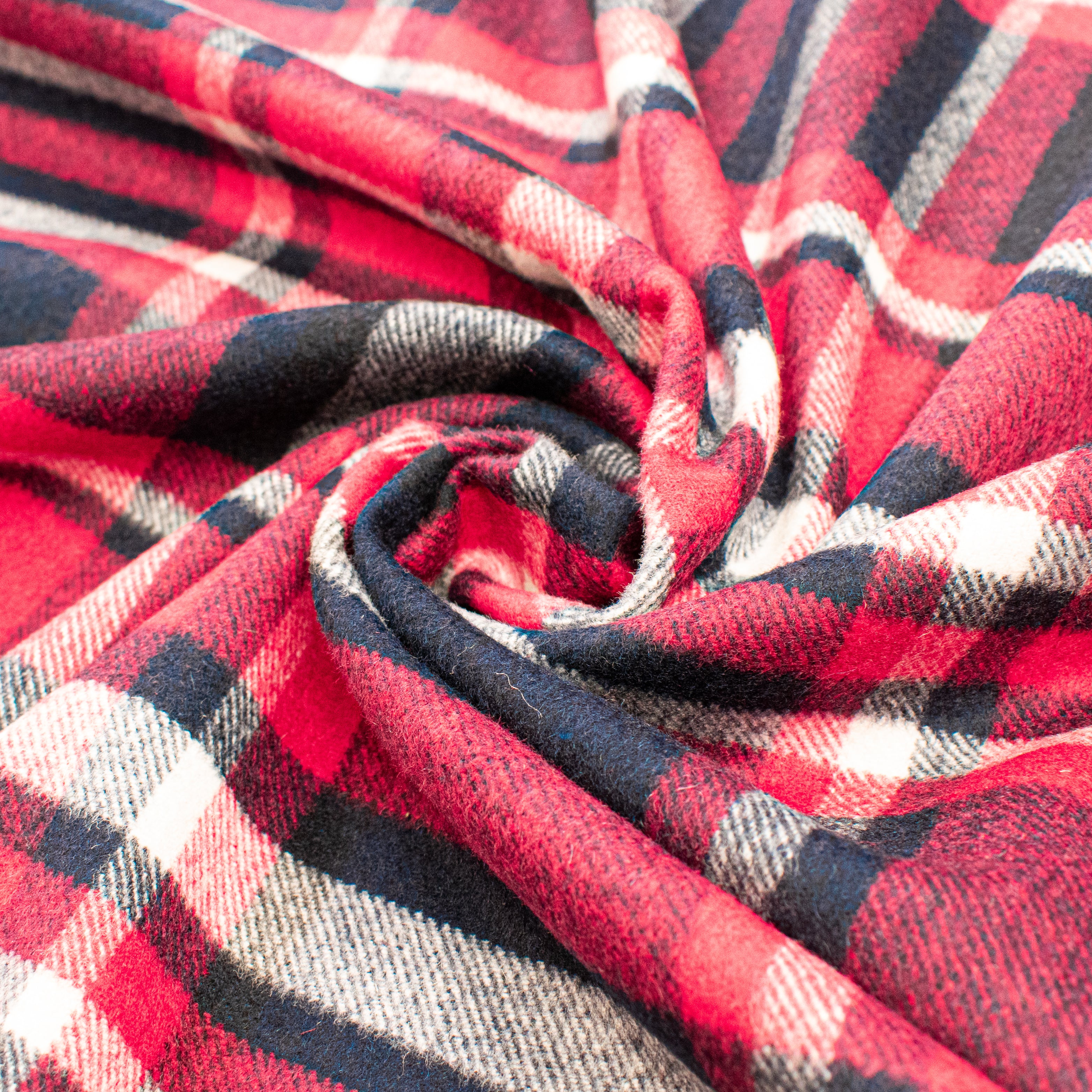 Wool Melton Checks Design WM52