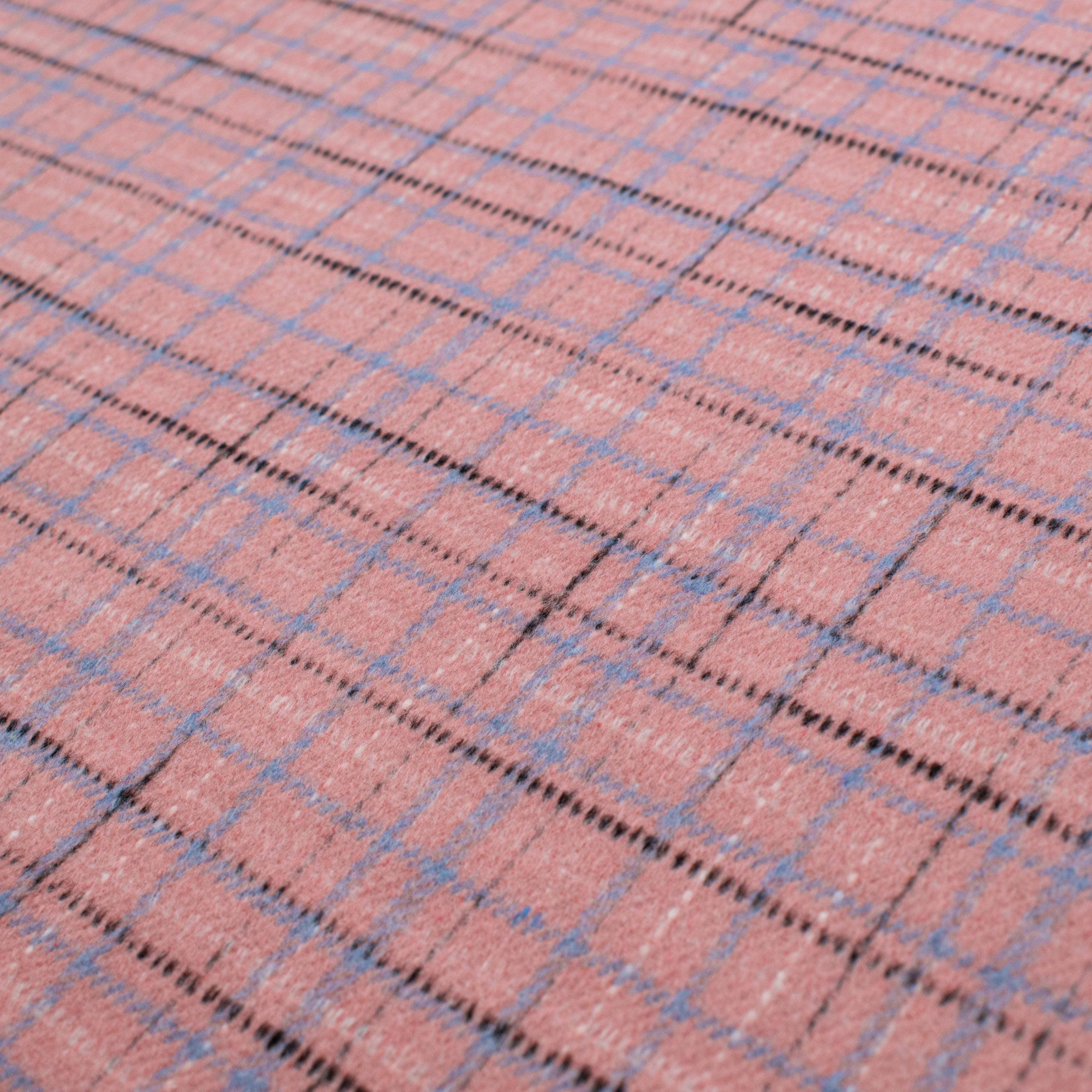 Wool Melton Checks Design WM59