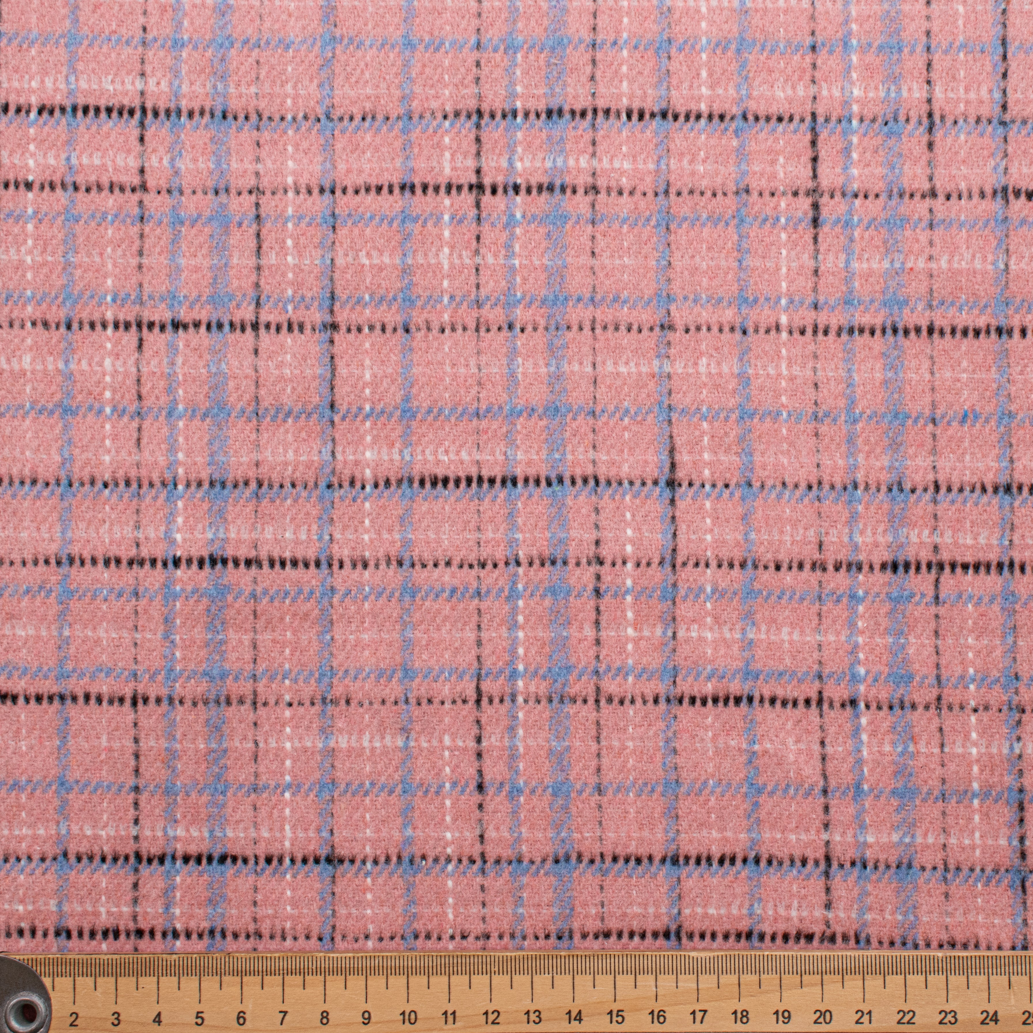 Wool Melton Checks Design WM59