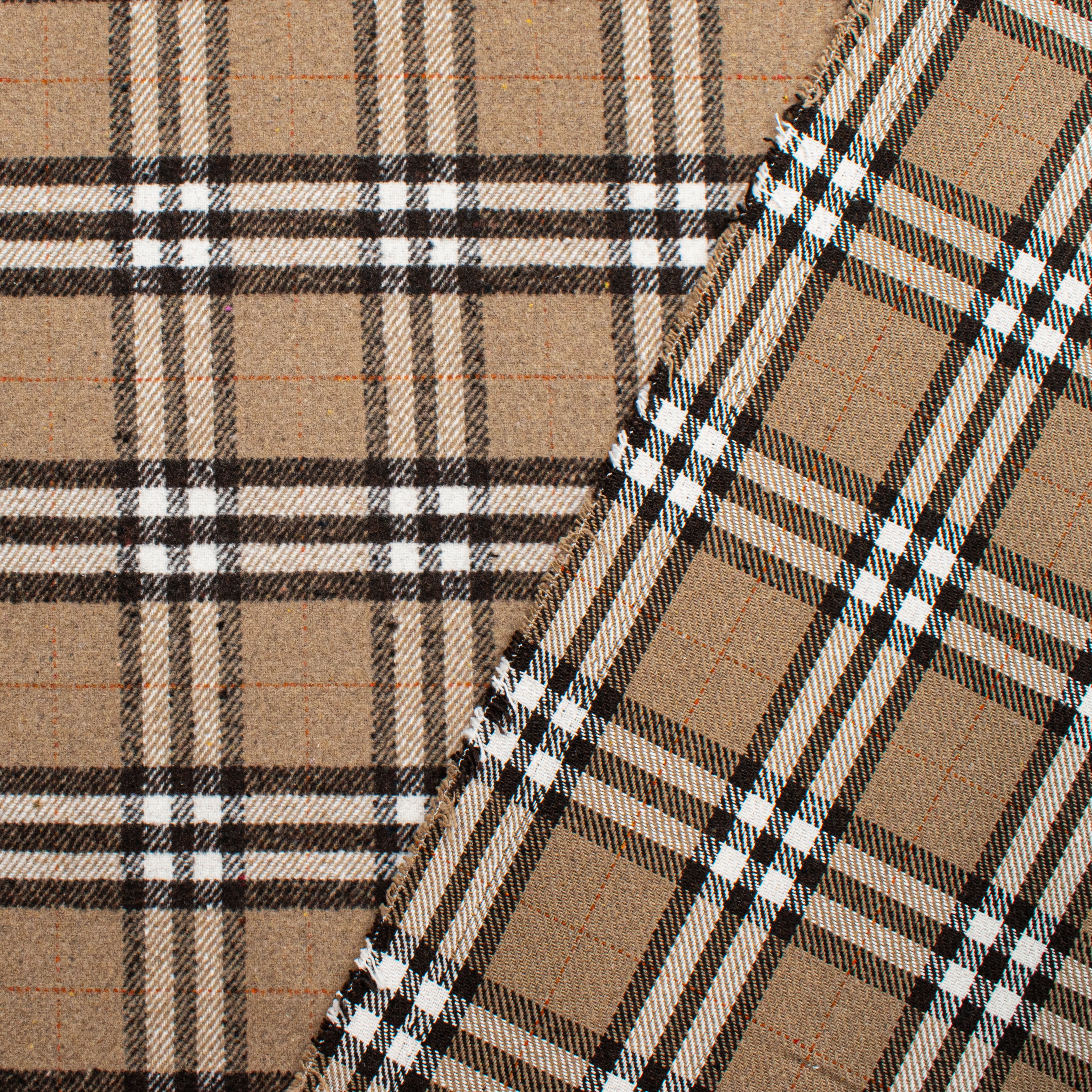 Wool Melton Checks Design WM61
