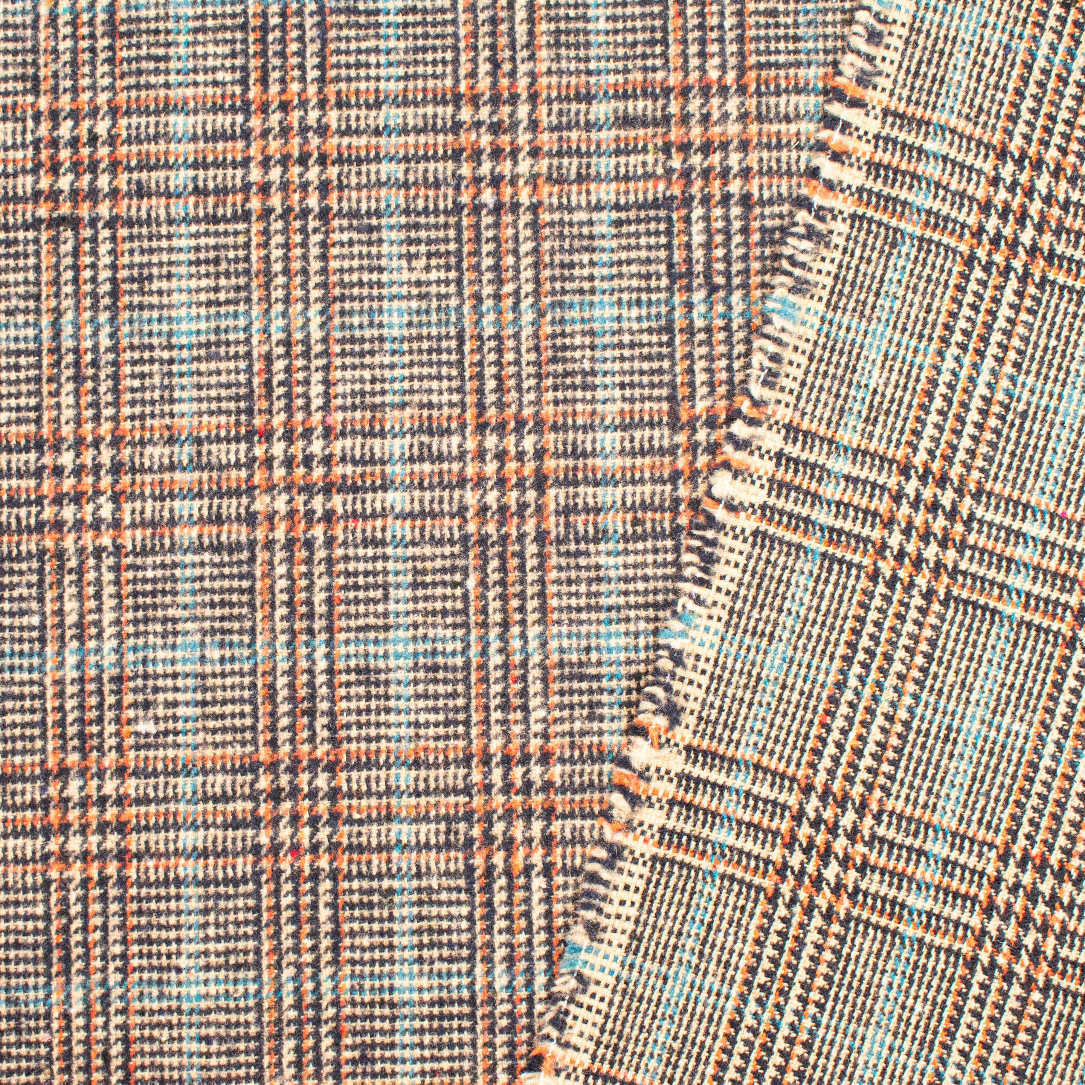 Wool Melton Checks Design WM64