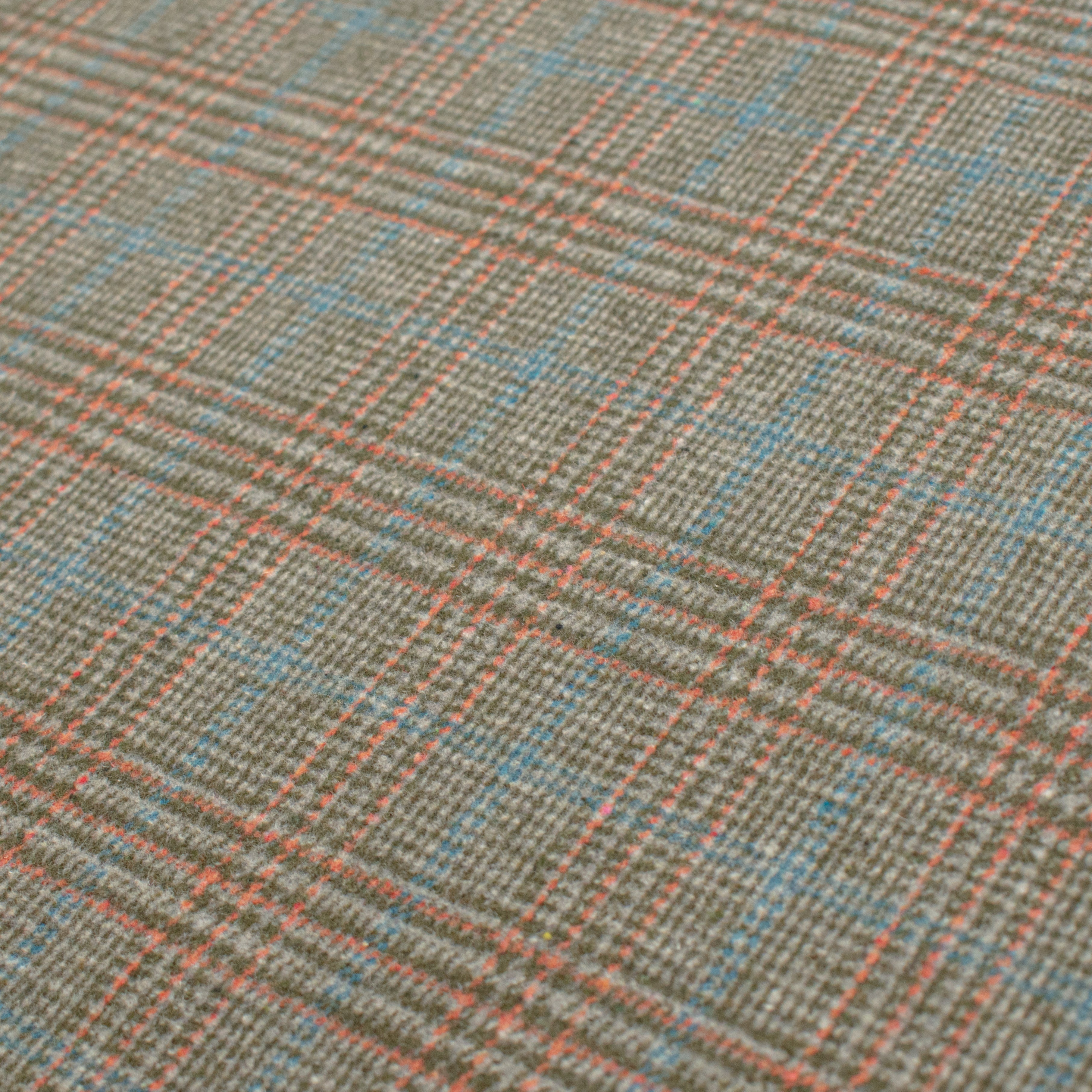 Wool Melton Checks Design WM66