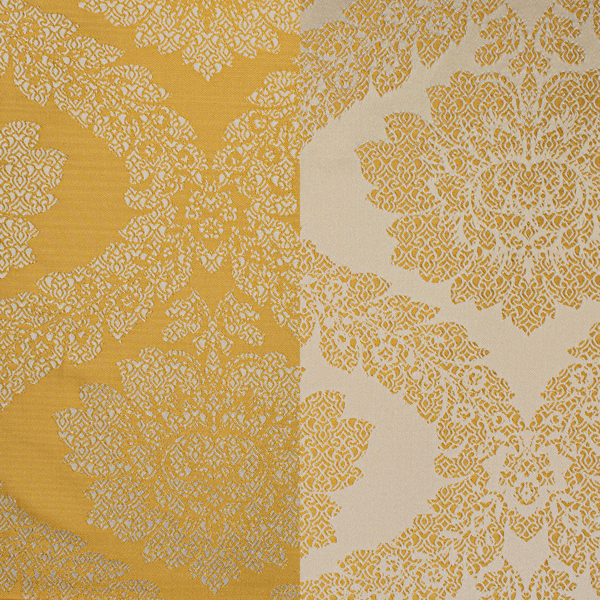 Reversible Floral Jacquard Brocade Suiting/Upholstery Fabric