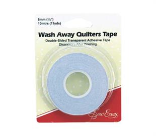 SEW EASY WASH AWAY QUILTERS TAPE – 8MM (5/16”) X 10M