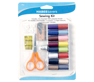 SEWING KIT - 16 SPOOLS