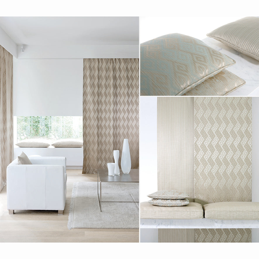 Rejuvenate by Zepel Curtaining/Upholstery Rhomboid Jacquard