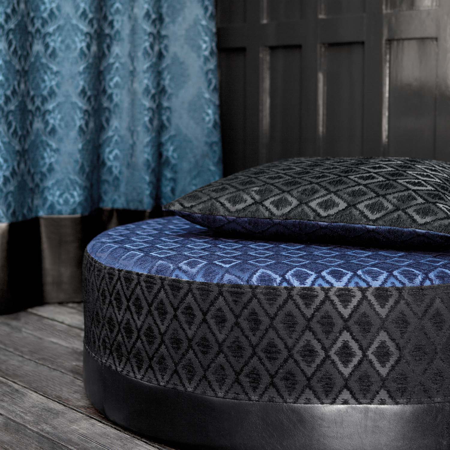 Aosta by Zepel - Curtaining/Upholstery Rhombus Chenille