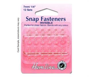 Hemline Snap/Fast - NYLON - 7MM
