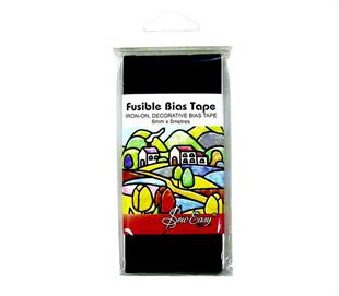 SEW EASY FUSIBLE BIAS TAPE - BLACK