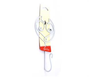 QUILT HOOK – 7.5IN WIRE – WHITE – OWLS VIEW