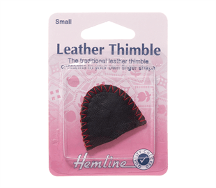 HEMLINE LEATHER THIMBLE - SMALL