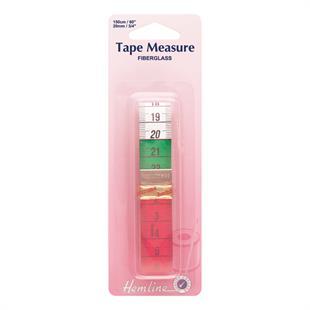 Hemline Tape Measure - Multi Colour - 150CM/60IN