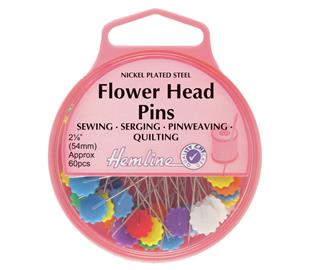 Flower Head Pins - 58mm x 54mm - 60pcs