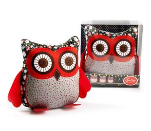 PIN CUSHION - COUNTRY OWL (Not Back ordered)