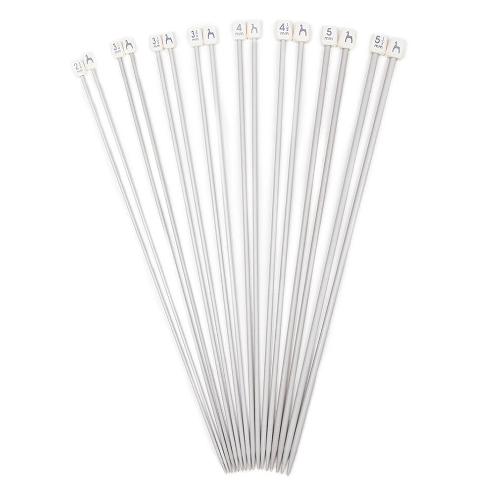 Pony Single Pointed Knitting Needles 35cm
