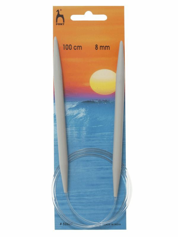 Pony Classic Circular Knitting Needles 100cm