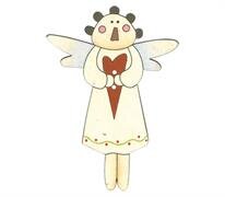 BUTTONS - MDF ANGEL 1PC