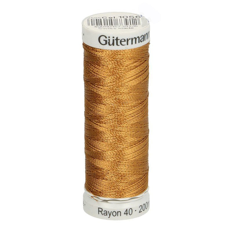 Gutermann Sulky Rayon 40 Machine Embroidery Thread 200M Collection 1