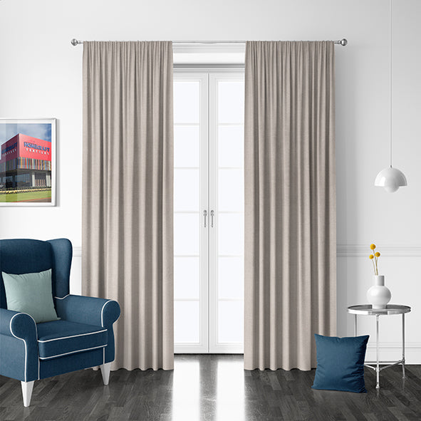 Timber – Wide Width Textured Slub Fabric