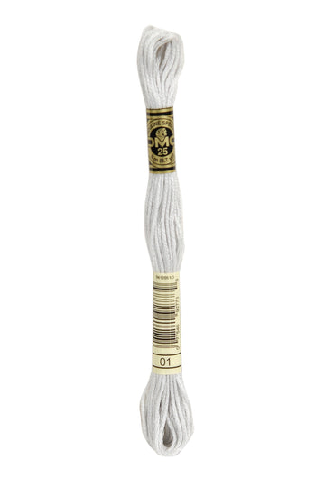 DMC Stranded Cotton Thread - Col 01