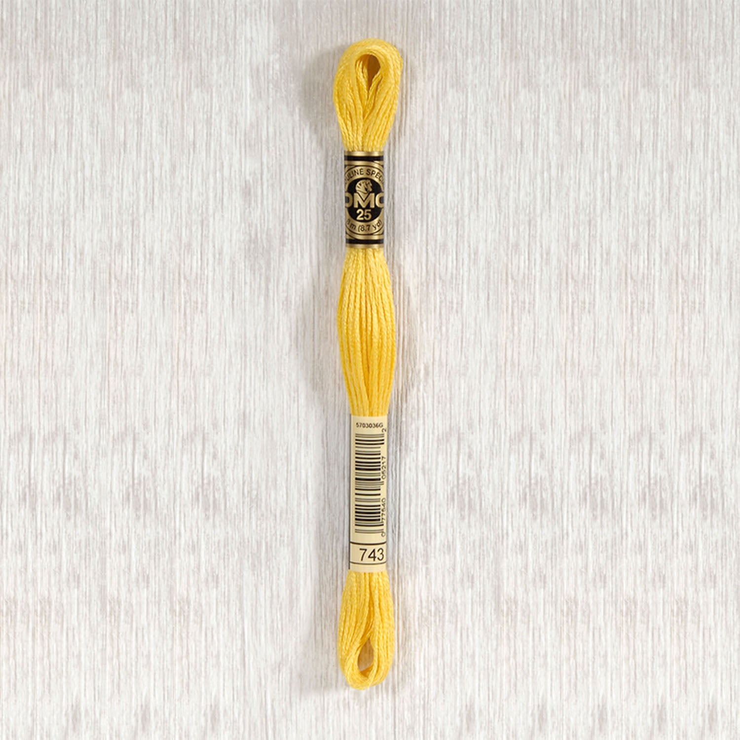 DMC Stranded Cotton Thread - Col 743