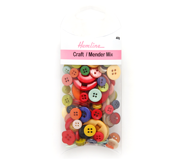 Buttons - Bulk Pack - Assorted Buttons – Homecraft Textiles