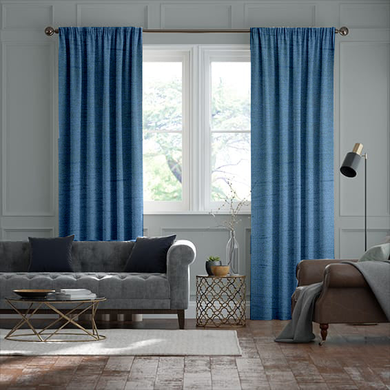 Blockout Pencil Pleat Curtain Design-Virgo