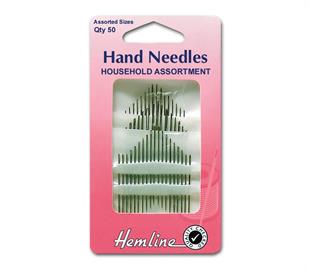 Hemline Hand Needles - Household Assortment