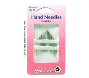 Hemline Needle Sharps Size 5-10