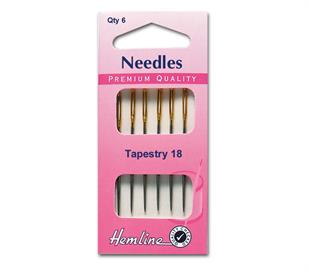 Hemline Needle Tapestry Size 18 Gold Eye