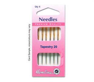 Hemline Needle Tapestry Size 20 Gold Eye