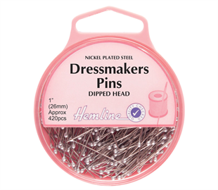Dressmakers Pins - Dipped Head