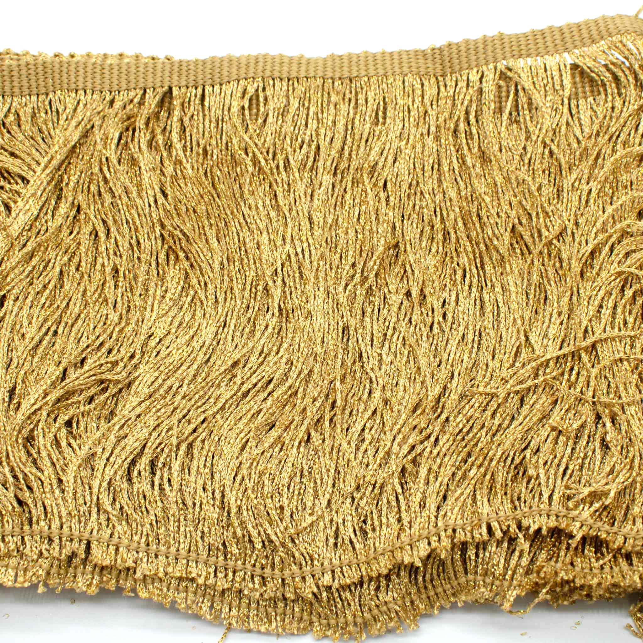 Metallic Cut Fringing 20cm