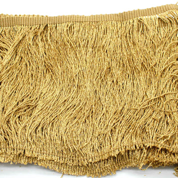 Metallic Cut Fringing 20cm