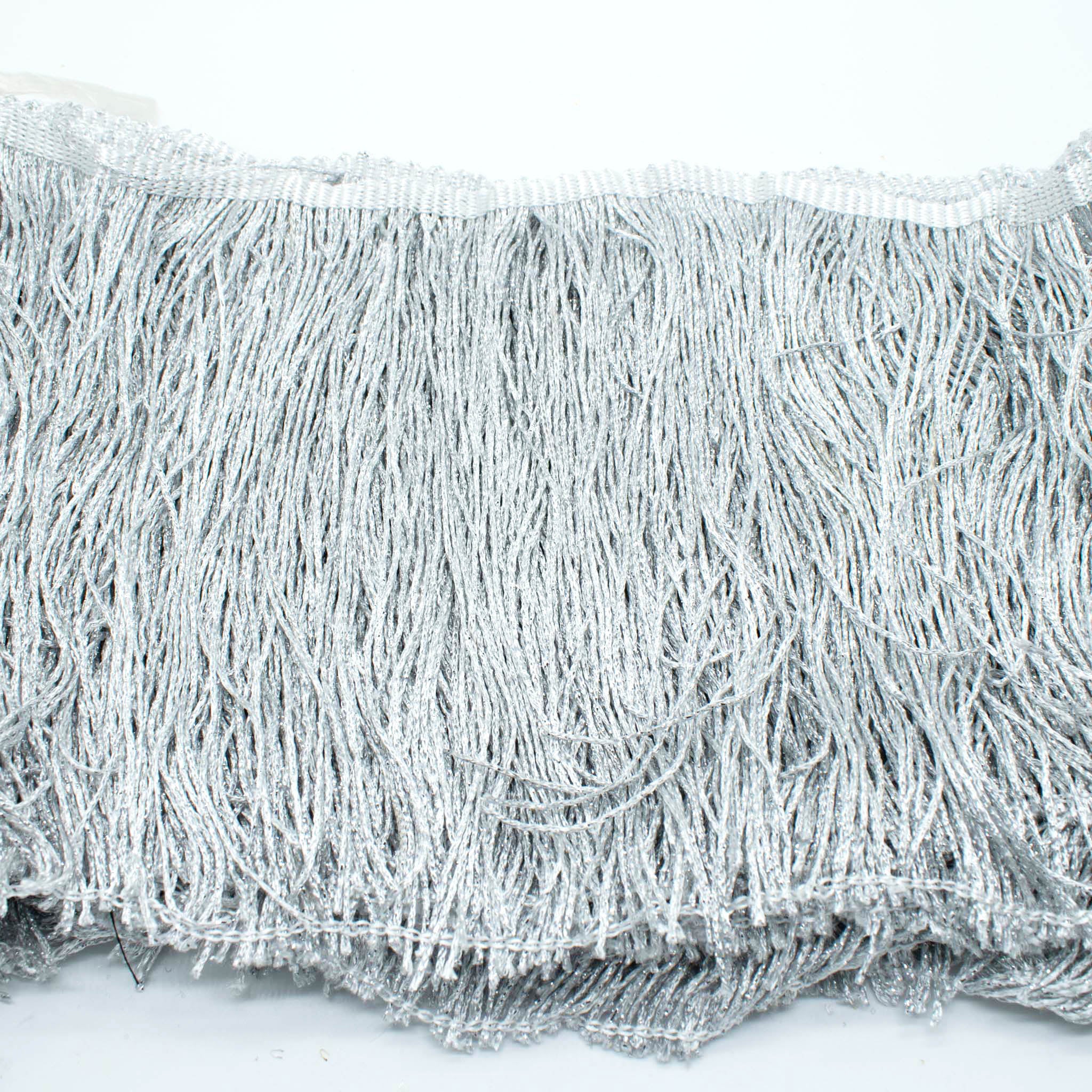 Metallic Cut Fringing 20cm