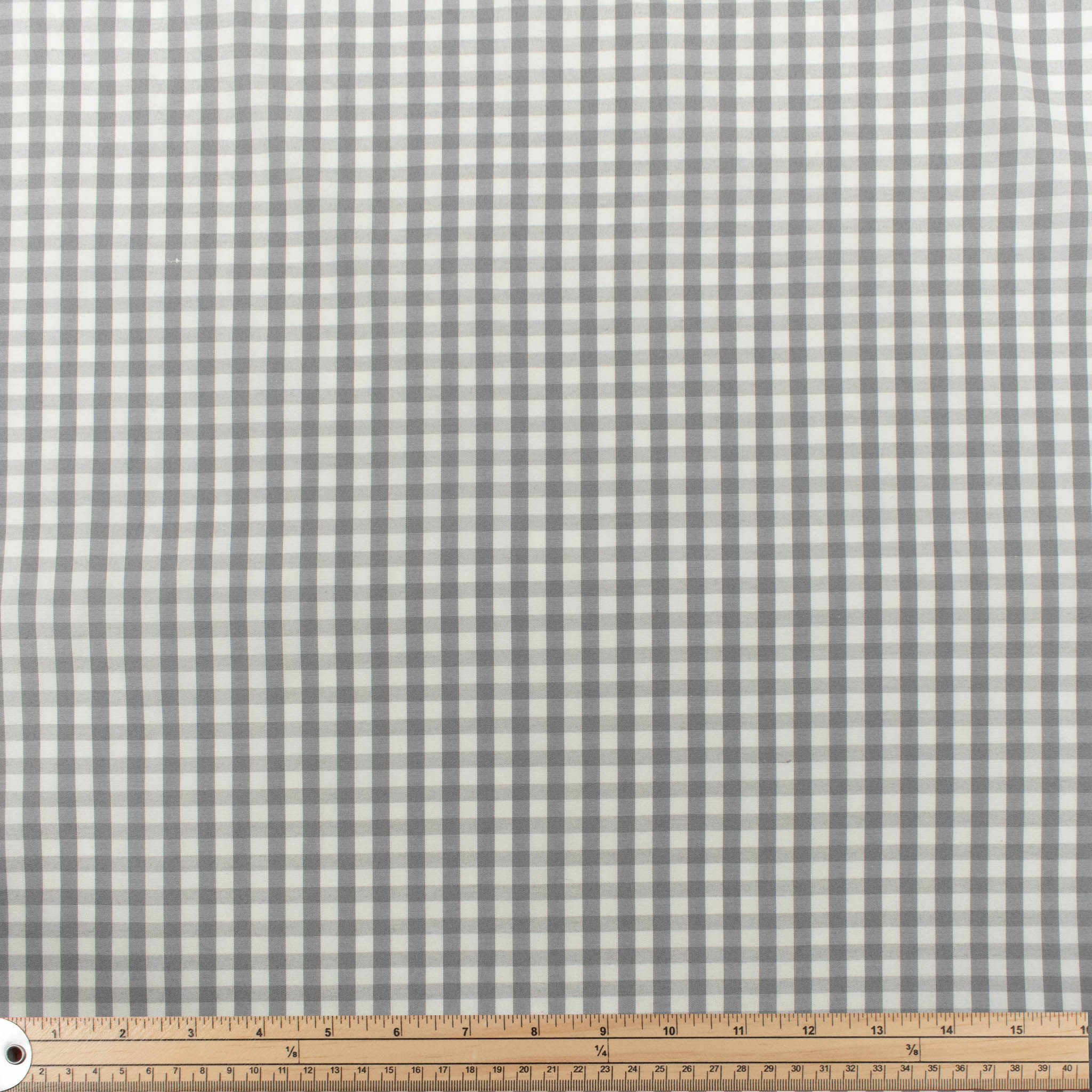 1/4-inch Cotton Poly Gingham Fabric