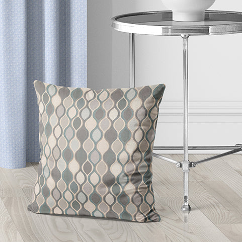 Aubade by Zepel Curtaining/Upholstery Circles Jacquards