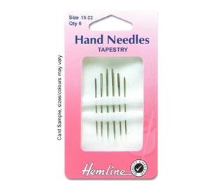 Hemline Hand Needles - Tapestry Size 18-22